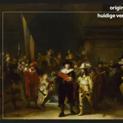 Rembrandt's Nachtwacht: een levendige groep schutters in actie. De vraag is: hoe lang heeft Rembrandt over de Nachtwacht gedaan?